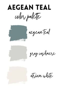 the different shades of blue and gray paint