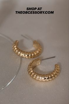 Gold Textured Hoop Earrings for Women Hoop Earrings Aesthetic, Snake Scales, Sensitive Ears Earrings, Ears Earrings, Gold Snake Chain, Silver Sunglasses, Y2k Jewelry, Earrings Aesthetic, Small Gold Hoops