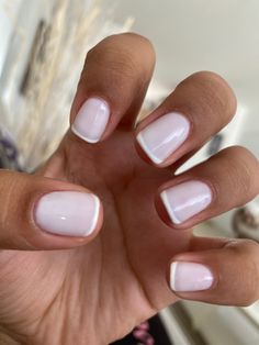 Funny Bunny French Pedicure, Funny Bunny Design Nails, Milky White French Manicure, Funny Bunny French Manicure, White French Manicure Nails, Funny Bunny French Nails, French Manicure Chrome, French Manicure With Chrome, Milky French Pedicure