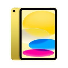 the new ipad 12 is shown in gold, with an image of circles on it