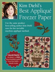 the kim diehl's best applique freezer paper book