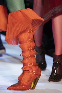 Jean Paul Gaultier at Couture Spring 2019 - Details Runway Photos Paul Gaultier Spring, Unique Shoes, Paul Gaultier, Jean Paul, Jean Paul Gaultier, Costume Design, Couture Fashion, Trend Setter, Runway Fashion