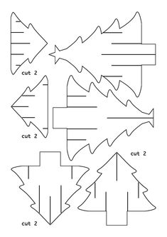 Christmas Tree Shapes Templates, 3d Paper Christmas Tree Diy, 3d Paper Christmas Tree Template, Snöflingor I Papper, Svg Christmas Tree 3d, 3d Wooden Christmas Tree Pattern, Joululahjat Diy, 3d Christmas Tree