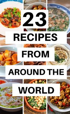 the top 25 recipes from around the world