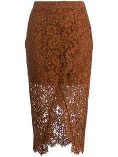 TWINSET floral-lace Midi Skirt - Farfetch Skirt Trends 2023, Lace Skirts, Designing Ideas, Lace Midi Skirt, Latest Skirts, Buy Skirts, Skirt Trends, Skirts For Women, Lace Midi