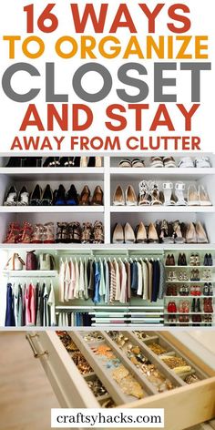 Decluttering Wardrobe Tips, Wardrobe Hacks Organizing, Declutter Wardrobe, Clever Shoe Storage, Shoe Storage Ideas For Small Spaces, House Declutter, Closet Organization Tips, Clothing Organization, Storage Ideas For Small Spaces