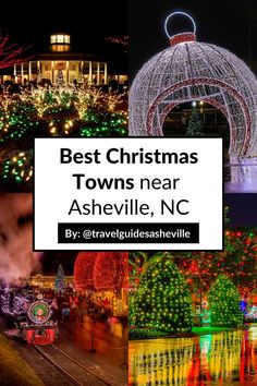 Your Guide To: Best Christmas Towns near Asheville, North Carolina

1. Black Mountain, North Carolina
2. Hendersonville, North Carolina
3. Rutherfordton, North Carolina
4. Forest City, North Carolina

For the full list click on this pin! Christmas In North Carolina, Asheville Christmas, Asheville Winter, Nyc Culture, Christmas Trips, Asheville Hikes, Ashville North Carolina, North Carolina Attractions, Christmas Towns