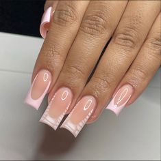 Nails Simple Design, Nails Supplies, French Tip Press On Nails, White French Tip, Colored Acrylic Nails, Girly Acrylic Nails, French Tip Acrylic Nails, Work Nails, Classy Acrylic Nails