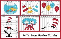 the dr seuss number puzzles