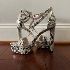 Brand New, Never Worn. Snake Skin Platform Heel. The Dsw Reviews Said These Are Very Comfortable. Comes In Original Box. The Photo Of The Black Shoe Is From Dsw’s Website And Used For Reference. Jennifer Lopez Shoes, Black Shoe, Platform Heel, Hot Shoes, Platform Heels, Jennifer Lopez, Snake Skin, Shoes Women Heels, Black Shoes