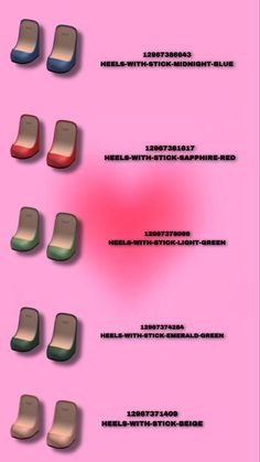 a pink background with several different types of shoes on top of each other and the words,