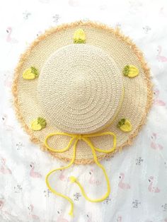 Materials: straw, polyester Head circumference 21.7 - 22.8 in | 55 - 58cm Spring Picnic Paper Straw Sun Hat, Summer Straw Hat In Paper Straw For Picnic, Summer Style Straw Hat For Picnic, Paper Straw Hat For Beach Season Picnics, Paper Straw Hat For Beach Season And Picnics, Paper Straw Hat For Beach Picnics, Beach Season Paper Straw Hat For Picnics, Paper Straw Sun Hat For Picnic, Casual Yellow Straw Hat