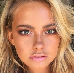 Beach Makeup Look, Natural Summer Makeup, Beach Makeup, Festival Make Up, Best Wedding Makeup, All Natural Makeup, Summer Makeup Looks, Valentines Makeup