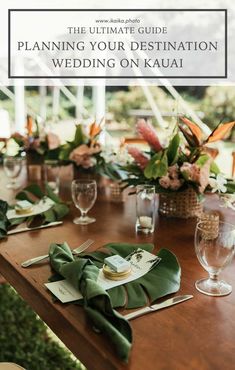 the ultimate guide to planning your destination wedding on kauai