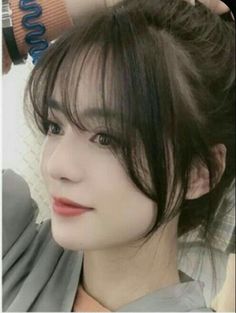 Korean Long Hair, Bangs With Medium Hair, Hair Tips Video, Shot Hair Styles, Haircuts Straight Hair, Long Hair With Bangs, Haircuts For Long Hair