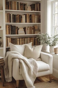 #DIY #Home #Hacks | #DIY | #Decore | #Home #Decor | #New #Ideas for #Home | #Best #Doored | #DIY #Hacks | #US #Homes | #Clean #Home | #Home | #Diy #Ideas and #tips Fun Home Design Ideas, Small Home Library Design Cozy, Library In Home Aesthetic, Reading Lounge Room, Study Reading Room, Two Bookshelves Side By Side, Dutch Homes Netherlands Interior, Small In Home Library, Small Book Shelf Idea