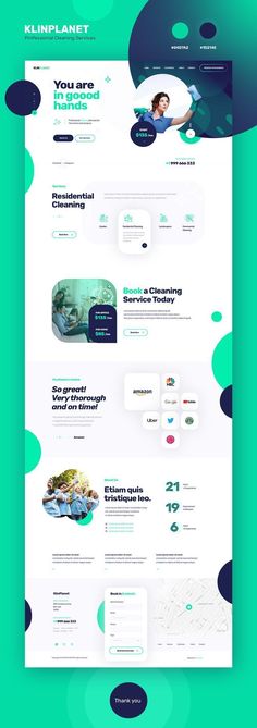 the landing page is designed to look like an ocean theme