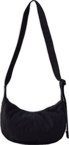 Everyday Black Nylon Hobo Bag, Black Nylon Hobo Bag For Daily Use, Casual Black Nylon Hobo Bag, Casual Black Hobo Bag With Cell Phone Pocket, Crescent Bag, Crescent, Urban Outfitters, Sign Up, In Store