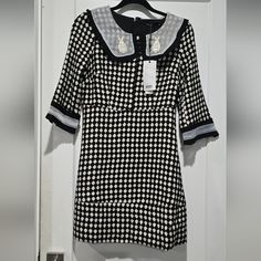 Brand New Black And White Mini Dress. Size M Dresses Black And White, Dresses Black, White Mini Dress, New Black, Colorful Dresses, Black Dress, Black White, Mini Dress, Brand New