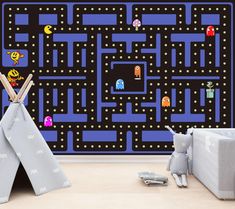 Retro Arcade Gaming Customized Colors Gift, Art Print Photomural Wallpaper Mural Easy-Install Removeable Peel and Stick Large Wall Decal Art Fotowalls tailored wall art products are space transformers - designed to instantly create a feeling or a look, and make your rooms as unique as you are. 📦🌎 FREE WORLDWIDE EXPRESS SHIPPING! 🌎📦 📍📐 All sizes are Width by Height 📐📍 INK ➡  We print using HP EcoLatex ink; GreenGuard Gold status with ultra-low emissions and VSC's, suitable for children's Arcade Decor, Retro Arcade Games, Large Wall Decals, Transformers Design, Retro Arcade, Gift Art, Art Products, Decal Wall Art, Wallpaper Mural