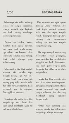 an article in the indonesian language with some words written on it and two different languages