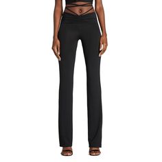 I.Am.Gia Black Halo Pants Size Small Brand New W Out Tags Sold Out Online Chic High Waist Yoga Pants, Chic Fitted Straight Leg Yoga Pants, Chic Fitted Yoga Pants, Mid-rise Elastane Pants For Night Out, I Am Gia Pants, Black Halo, I Am Gia, Pants Color, Halo