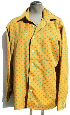 Nicola Mancini Roma Florentine Brown / Green Polka Dot Long Sleeve Dress Shirt Condition: Excellent (See Photos For More On Condition) Women's - Large Pit To Pit: 23" Top Shoulder To Bottom: 28" CHECK OUT MY OTHER ITEMS LIKE THIS FOR SALE (Bin H21) Spring Polka Dot Cotton Shirt, Polka Dot Cotton Shirt For Spring, Spring Cotton Polka Dot Shirt, Polka Dot Collared Cotton Top, Collared Polka Dot Cotton Top, Collared Cotton Polka Dot Tops, Polka Dot Cotton Collared Top, Green Polka Dot, Long Sleeve Shirt Dress