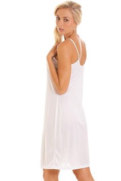 Simple yet chic, this full slip is crafted from silky smooth microfibre for a cling-free fit under Dresses or a nice loose fitting Nightdress. Features adjustable straps to offer the perfect fit. Under Dress, Fashion Face, Night Dress, Knee Length, Fashion Beauty, Adjustable Straps, Casual Wear, Loose Fitting, Perfect Fit