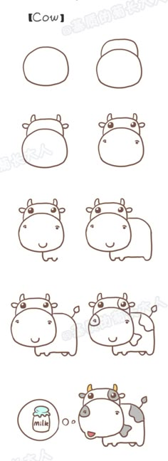 how to draw hippos step by step