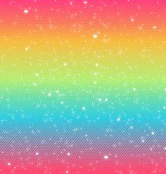 an abstract rainbow background with stars