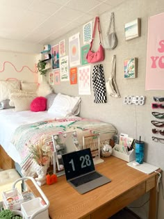 room aesthetic
cute room
room ideas
colorful room
pastel room
dorm room
dorm inspiration Dorm Decor Colorful, College Dorm Esthetic, Colorful Dorm Room Ideas Preppy, Dorm Room Wall Prints, Best Dorm Room Layout, College Dorm Rug, Pastel Danish Dorm Room, Dorm Room Inspo Colorful, Dorm Desk Inspo Aesthetic