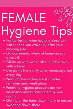 Women Hygiene Tips, Personal Hygiene For Women, Hygiene For Women, Kitty Tips, Female Hygiene, Hygiene Tips, Safe Skincare