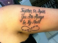 Brother Tattoo Quotes, Brother Memorial Tattoo, Sister Tattoos Quotes, Rip Brother, Tattoo Ideas Tumblr, Tattoo Sister, Brother Tattoo, Family Quotes Tattoos