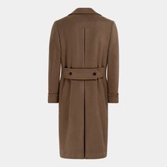 Bold elegance meets plenty of sartorial
  details-this tailored mid-brown polo coat features a broad collar, gauntlet
  cuffs, a martingale belt and inverted back box pleat for extra mobility. Brown Overcoat, Brown Polo, Polo Coat, Cashmere Fabric, Ermenegildo Zegna, Style Expert, Fashion Advice, Parka, Personal Style