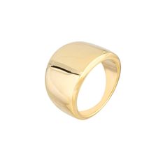 The signet ring is a timeless treasure. The historically-significant piece will never go out of style. Enjoy a modern take on the classic signet ring. Metal Color: Yellow Gold Gold Diamond Earrings Studs, Wedding Band Designs, Ring Styles, Gold Signet Ring, Modern Ring, Ring Metal, Pendant Rings, Diamond Bracelets, Wide Bands