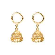 PRICES MAY VARY. Please confirm the size using model image, size dimensions, other reference images and videos. The color may slightly vary due to the photographic lighting sources. Antique designer dangling style jhumka hoop dangle earrings set for women, Length x Width: 1" Inch x 0.5" Inch (2.54 cm x 1.27 cm), Metal: Alloy. Embellished with small hoop earrings with engraved filigree style jhumka jhumkis, gives it a perfect traditional cum contemporary look. This trendy western cum antique simp Luxury 22k Gold Bollywood Danglers, Indian Hoop Earrings, Hoop Jhumka, Gold Jumkas, Hoop Earrings Indian, Indian Jewelry Traditional, Indian Jhumka, Festival Dance, Gold Jhumka