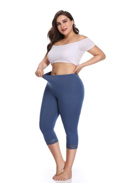 PRICES MAY VARY. Material: 95% Rayon, 5% spandex, soft and elastic, very comfortable The lace leggings are extremely soft, breathable, stretchy, lightweight and comfy to wear Can be used for everyday wear, as a skirt leggings, can also be used as a sports leggings, perfect for yoga, fitness, suitable for any exercise Size: Size from 1X-4X is available. Please check the suitable size from the Amazon Size Chart before placing order It can be washed by machine. It is recommended to dry or air dry a Leggings Summer, Yoga Tights, Summer Leggings, Lace Leggings, Plus Size Workout, Crop Leggings, Leggings For Women, Skirt Leggings, The Amazon