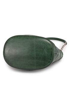 This crossbody bag is shaped from quilted leather and features a spacious interior with room for essentials and extras. 9" x 7" x 5" Lined Leather Imported Luxury Green Quilted Bag, Green Quilted Crossbody Shoulder Bag, Quilted Leather Satchel For Everyday Use, Green Bucket Bag With Zipper Closure, Nordstrom Store, Quilted Leather, Kale, Nordstrom Rack, Crossbody Bag