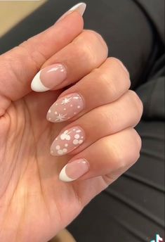 Disney Nails Acrylic Almond Simple, Disney French Tip Nails Almond, Disney Princess French Tip Nails, French Mickey Nails, Mickey French Nails, Nail Ideas For Disney World, Simple Disney Nails French Tips, Neutral Mickey Nails, Disneyworld Nails Ideas