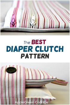 the best diaper clutch pattern