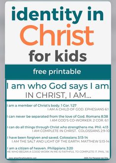 Kids Ministry Lessons, Biblical Parenting, Improve Confidence, Bible Study Printables, Bible Resources, Free Bible Study