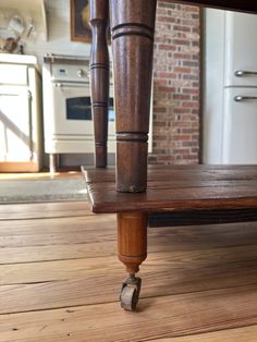 How to Turn an Antique Table into a Draper's Table Kitchen Island - Midcounty Journal Drapers Table Kitchen Island, Drapers Table, Table Kitchen Island, Wicker Trunk, Antique Wicker, Open Staircase, Library Table, Kitchen Island Table, Pine Boards