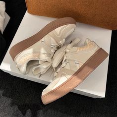 Beautiful Sneakers that are comfortable and fashionable. Upper: Genuine Leather Lining: Microfiber Outsole: Rubber Toe Shape: Round Toe Closure: Lace-up is_handmade: Yes Retro Sneakers, Apricot, Multi Color, Genuine Leather, Lace Up, Sneakers, Lace, Leather, Quick Saves