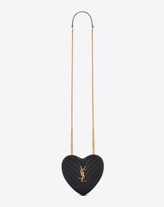 Png Pic, Ysl Crossbody Bag, Ysl Handbags, Bag Ysl, Heart Shaped Bag, Saint Laurent Handbags, Minimalist Bag, Heart Chain