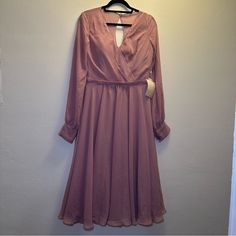 Nwt Lan Ting | Mother Of The Bride Vintage Pink Mauve Dress Size 12 Beautiful Bridesmaid/Mother Of Bride Dress In Excellent New Condition! Simply Stunning! Beautiful Button Details On Arms. Elegant. Timeless Piece. Keyhole Back. Approx 17” Armpit To Armpit Approx 47” Length Keywords: Elegant, Bridesmaid, Mother Of Bride, Vintage, Retro, Victorian, Nostalgic Bride Vintage, Mother Of Bride Dress, Navy Blue Midi Dress, Black Cotton Dresses, Missguided Dress, Mother Of Bride, Cotton Blends Dress, Pink Mauve, Mauve Dress