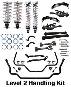 the complete suspension kit is shown in this image