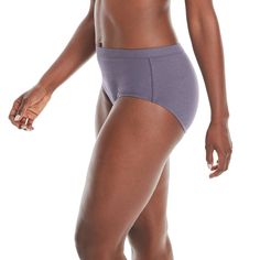 ORGANIC FIBERS = NATURALLY SOFT PANTIES If you care about the fabric you wear and love the classic simplicity of a brief silhouette, Hanes has the panties for you. These organic cotton panties are made with 40% less dye than traditional cotton so you can feel good about wearing them. You'll love that these smoothing cotton briefs have a ComfortSoft® cotton-covered waistband that won't pinch or bind. This classic brief affords full coverage in front and back and a high-rise waist, plus flat side Comfort Women, Leg Bands, 6 Pack, Briefs, Feel Good, Organic Cotton, High Rise, Dye, Pure Products