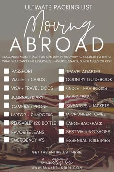 the ultimate packing list for moving