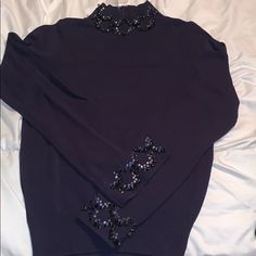 Ann Taylor Black Bead Embellished Turtleneck - Brand New, With Tags. Never Worn, Smoke Free Home. Black Beads, Ann Taylor, Sweaters For Women, Turtle Neck, Brand New, Tags, Women Shopping, Black, Color