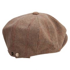 Men's 8 Panel Newsboy CapMade of 60% Wool and 40% Polyester.One size fits most.Fitting up to XL.Has 8 panel.Has 1 brass snap on front brim.Adjustable 2 buttons snaps in the back.Adult/Man.A great hat for any cold weather event or any casual evening.7.5(W) X 10(L) X 5(H) inches.All Seasons.Hand Wash.Imported. Big Hat, Cap Mens, Casual Evening, Sticker Patches, Newsboy Cap, Patch Design, Custom Hats, All Seasons, Cold Weather